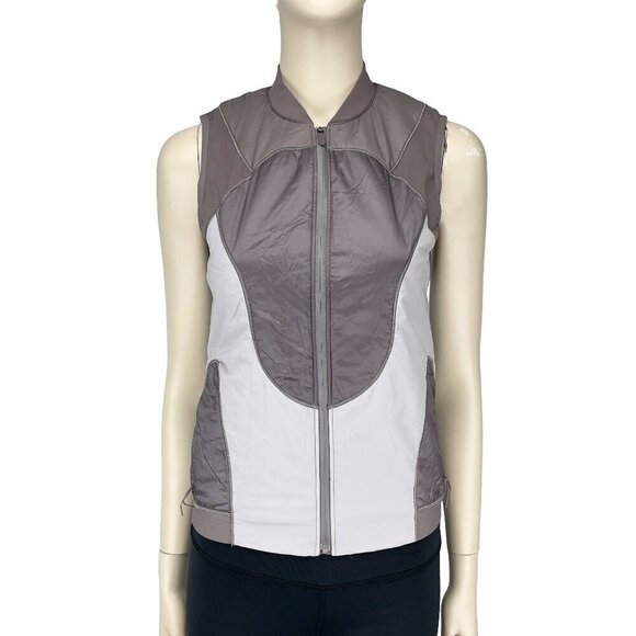 LULULEMON Polar Pace Run Purple Pink Silver Vest‎ Size 4 XS - Picture 6 of 16